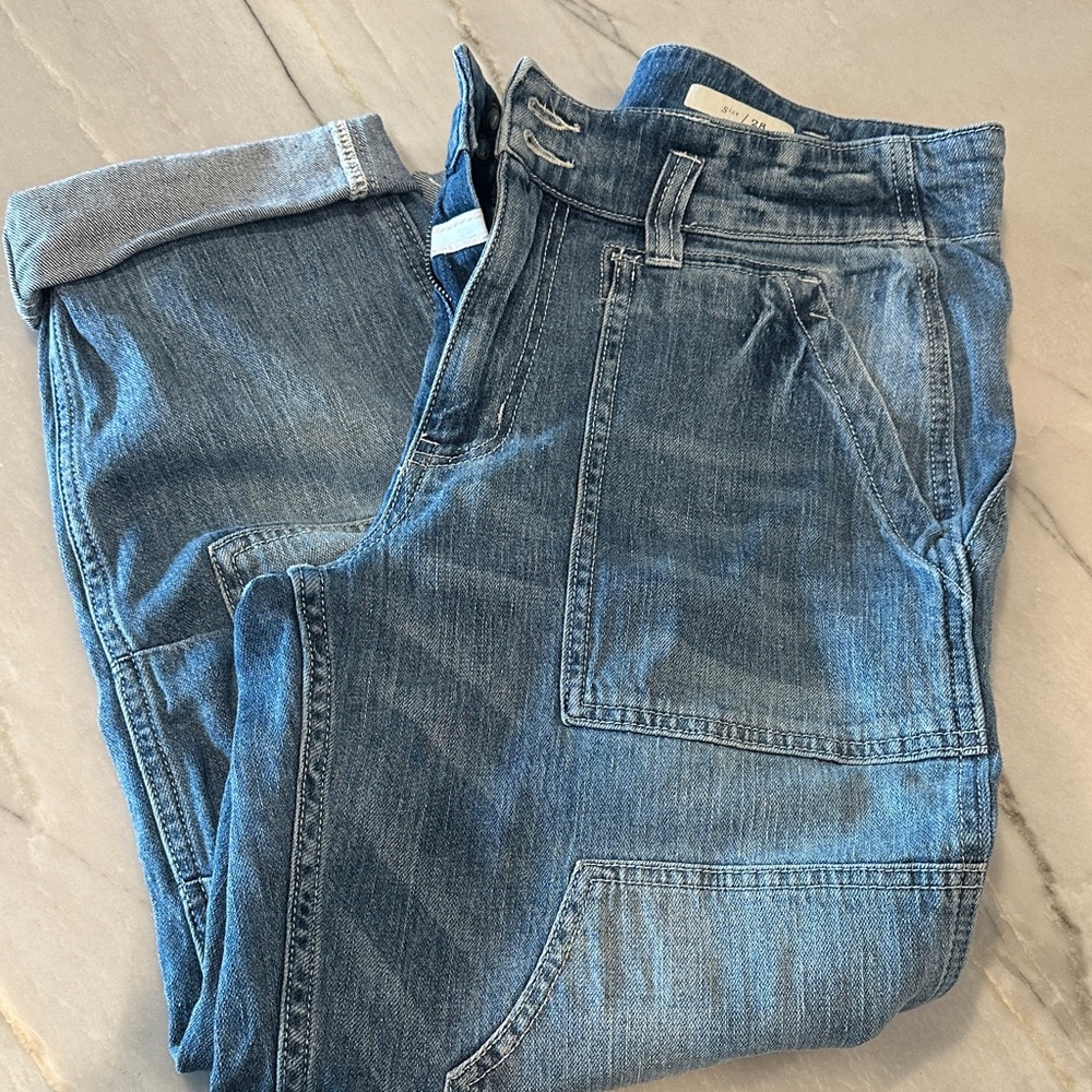 Pilcro Denim crop jeans